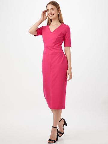 HUGO Red Kleid 'Kelisea' in Pink: predná strana