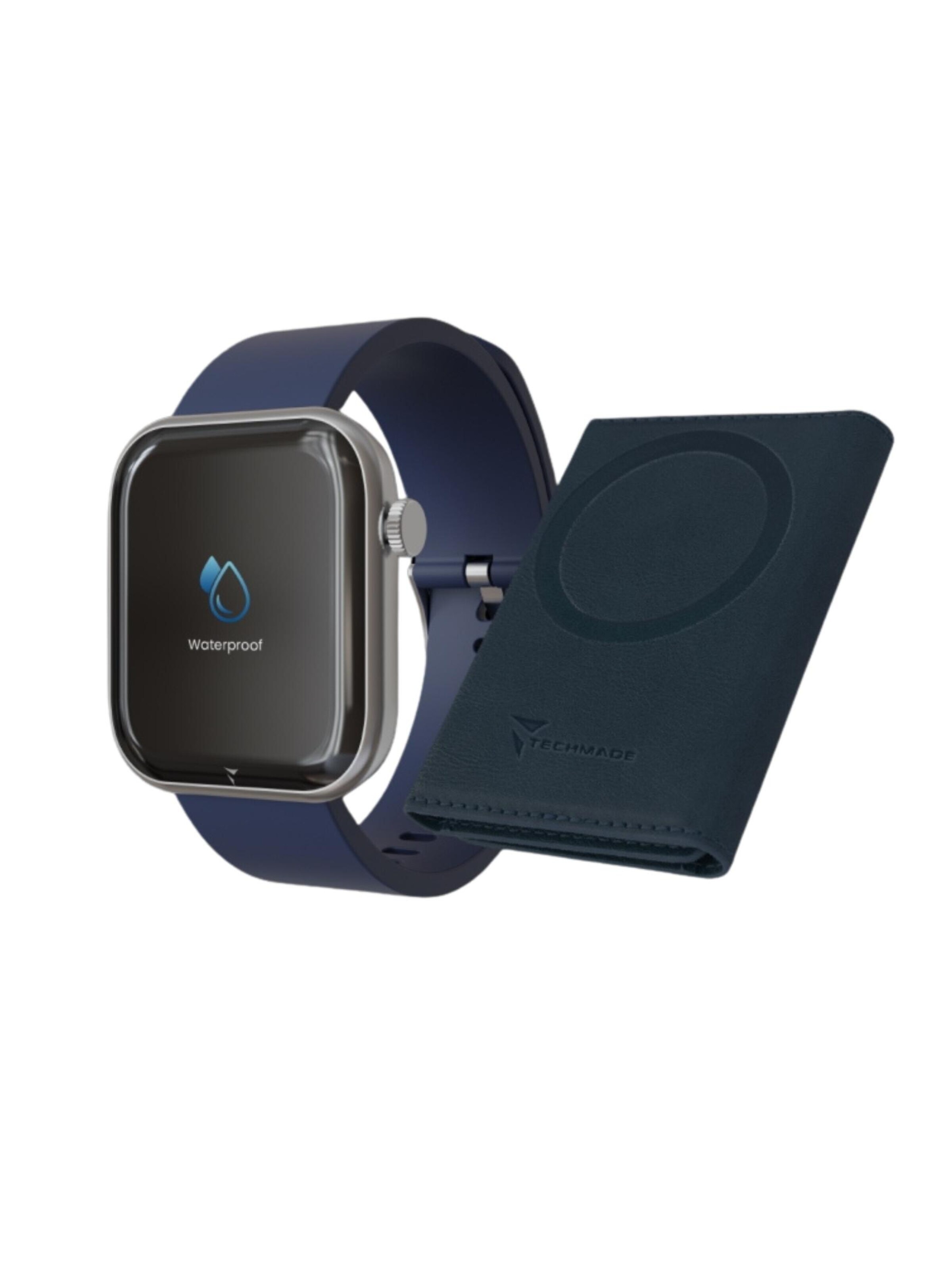 Techmade Digital Watch in Blue