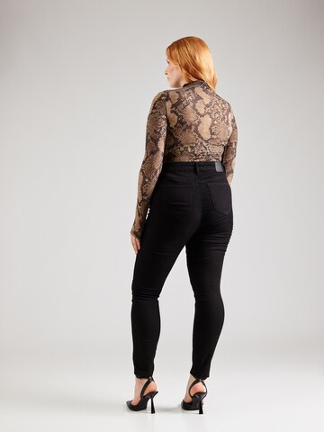 Skinny Jeggings 'VIJEGGY ANA' di EVOKED in nero