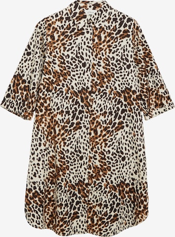 Robe-chemise s.Oliver en beige : devant