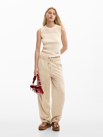 Pull-over Desigual en beige