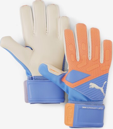 PUMA Athletic Gloves 'Future Match' in Blue: front