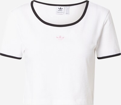 ADIDAS ORIGINALS Camiseta 'CROPPED TEE' en blanco, Vista del producto