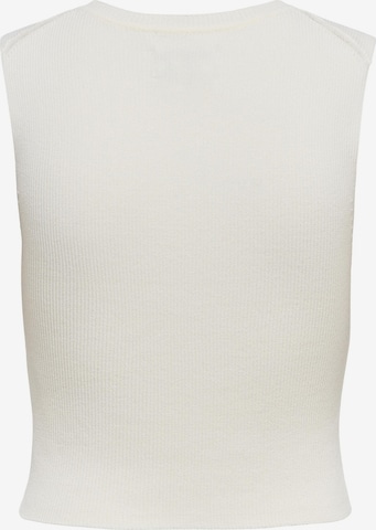 ONLY - Top de punto 'Majli' en blanco