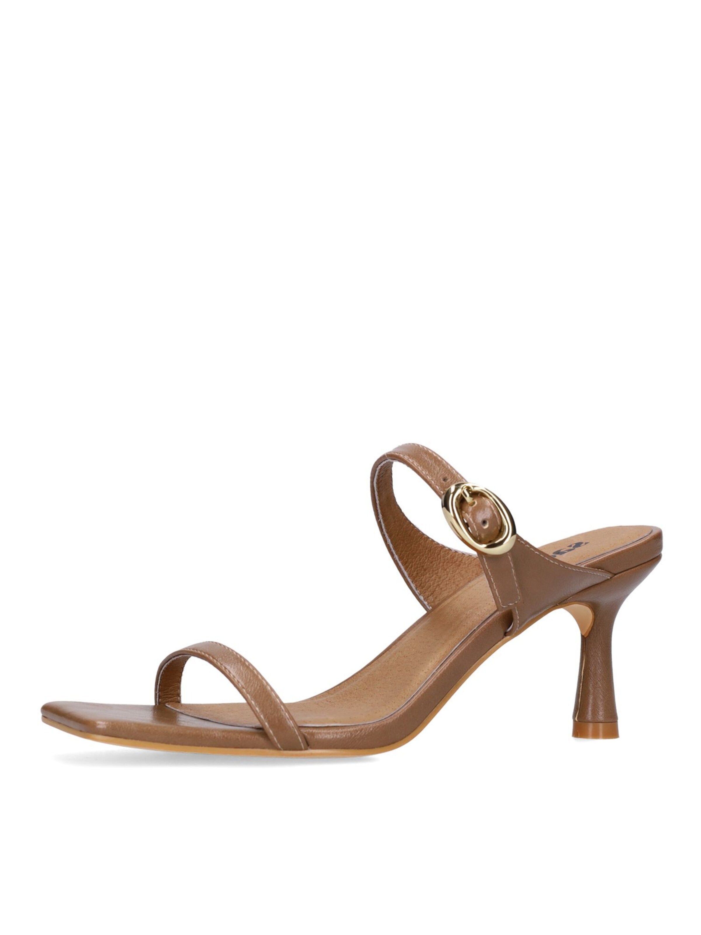 SACHA Sandale in Braun: Vorderseite