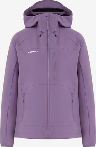 MAMMUT Outdoorjacke in Lila: Vorderseite
