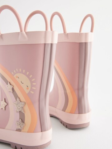Bottes en caoutchouc Next en rose