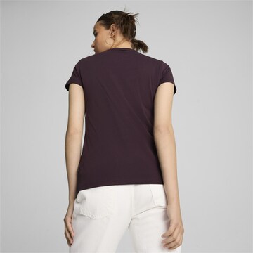 PUMA T-Shirt 'Essentials+' in Lila