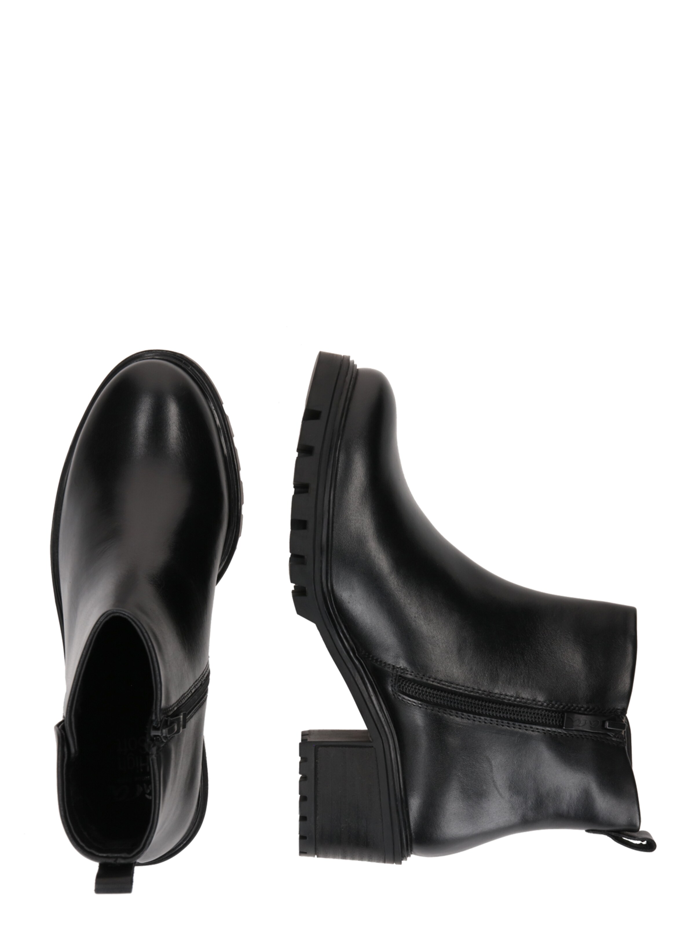 ARA Členkové čižmy 'Denver' - Čierna