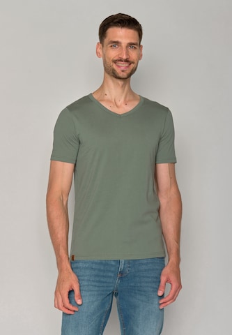 GREENBOMB Shirt in Green: front