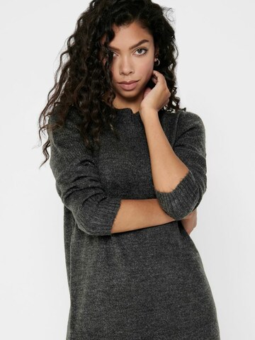 JDY Knit dress 'Crea' in Grey