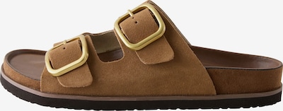 Šlepetės iš Next, spalva – ruda (konjako), Prekių apžvalga