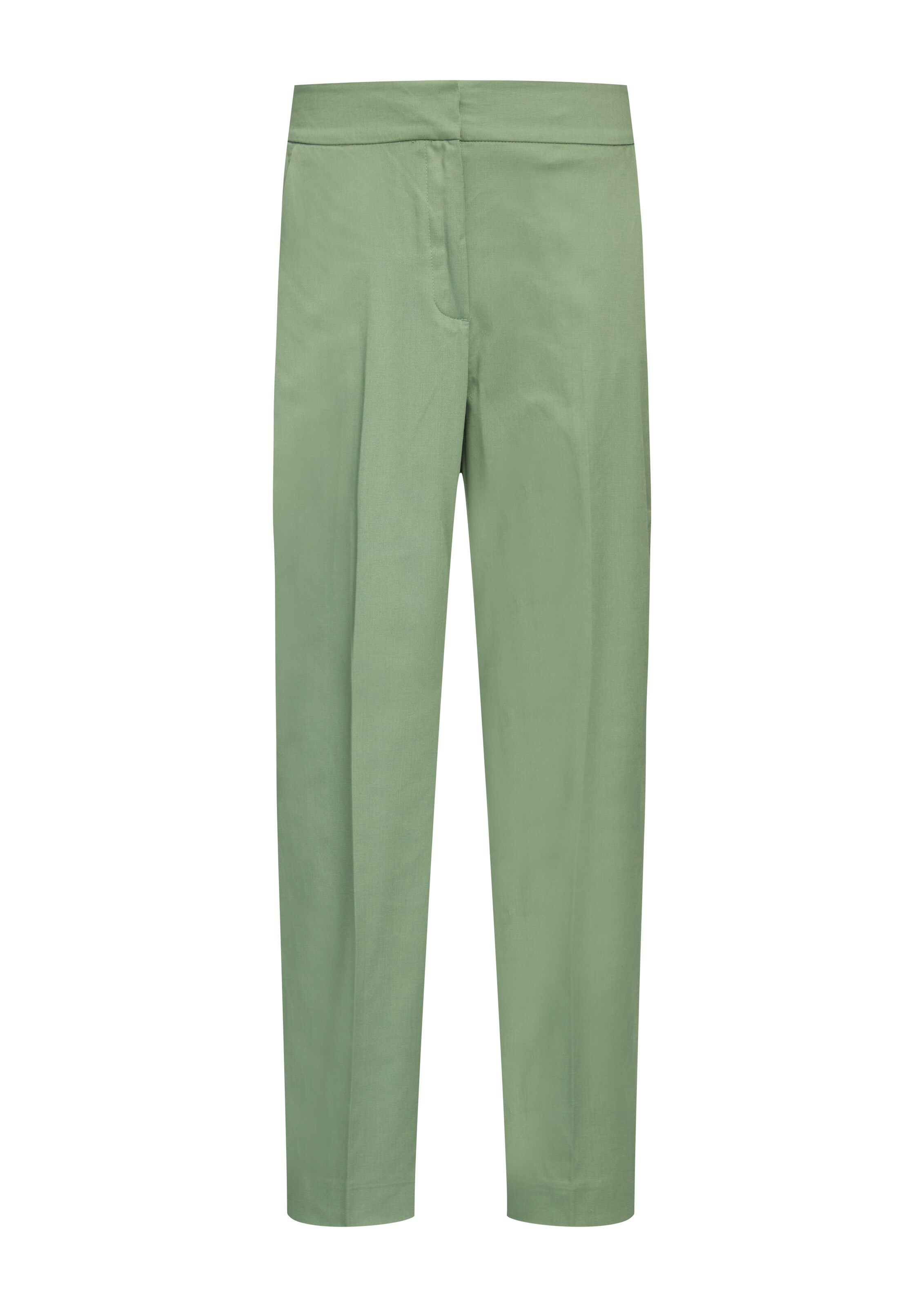 s.Oliver BLACK LABEL Tapered Hose in Grün: Vorderseite