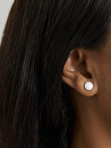 Luxenter Oorbellen 'Básico' in Wit