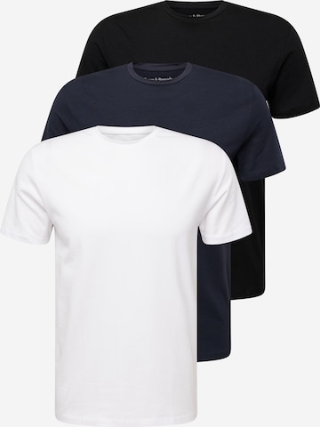 T-Shirt 'Antiqua' Bruun & Stengade en bleu : devant