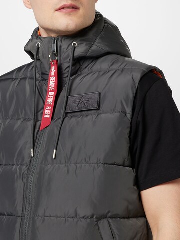 Gilet di ALPHA INDUSTRIES in grigio