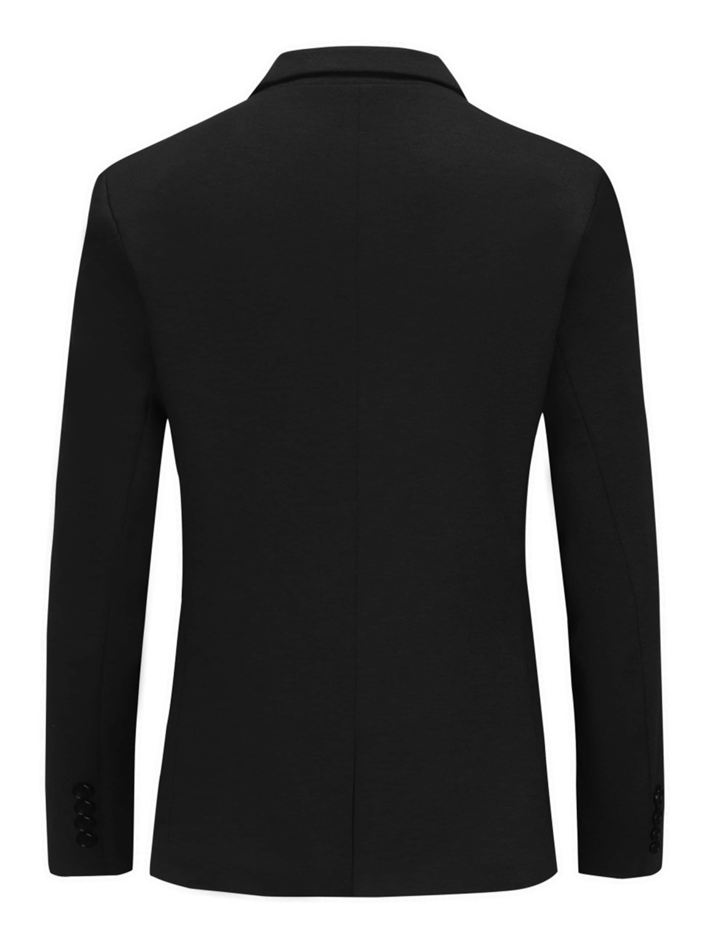 Youthup Slim fit Suit Jacket in Black