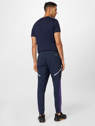 Regular Pantaloni sport 'Real Madrid Condivo 22' de la ADIDAS SPORTSWEAR pe albastru