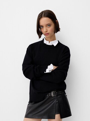 Bershka Krilo | črna barva: sprednja stran