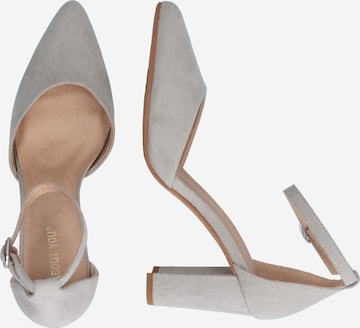 ABOUT YOU - Zapatos con plataforma 'Mylie' en gris