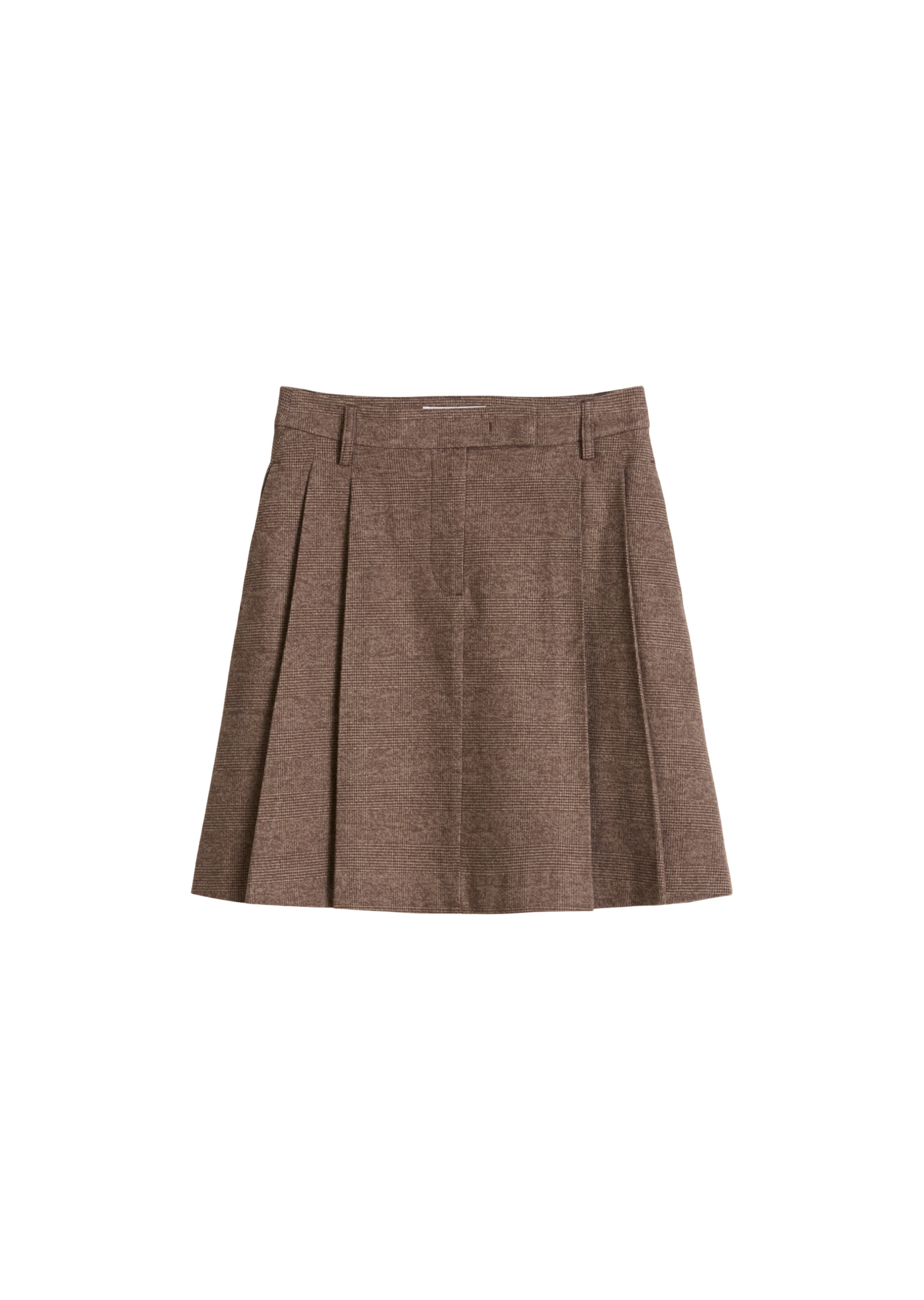 Jupe Marc O'Polo en marron : devant