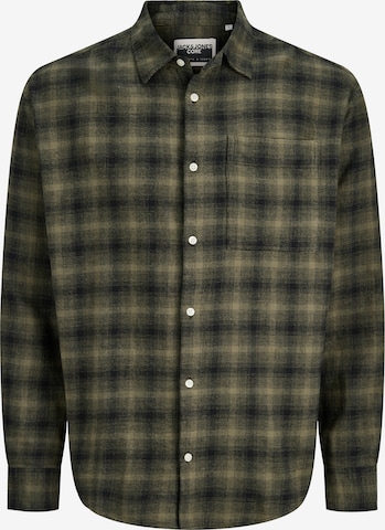 Chemise Jack & Jones Junior en vert : devant