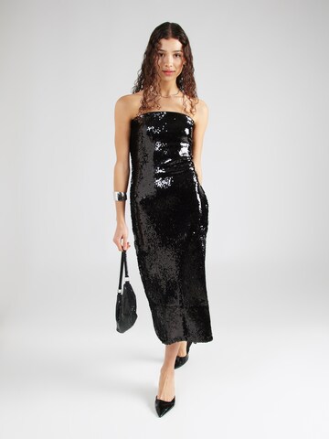 Gina Tricot Evening Dress in Black