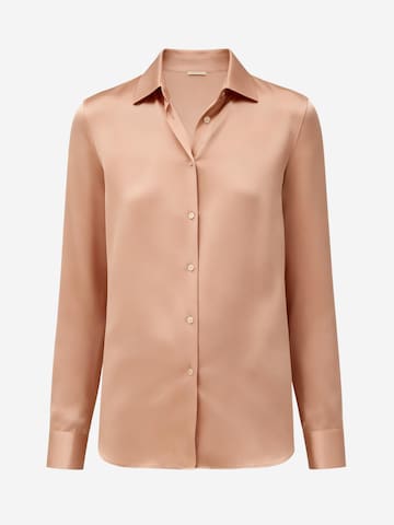 Lilysilk Shirt 'LILYSILK Minimalistische Seidenbluse mit Muschelknöpfen'‌‌‌‌‌‌‌‌ in Pink: Vorderseite