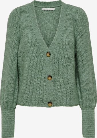 ONLY Knit Cardigan 'Clare' in Green: front