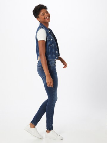 Calvin Klein Jeans Kitsas Teksapüksid, värv sinine