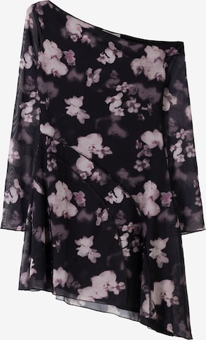 Bershka Kleid in Grau: Vorderseite