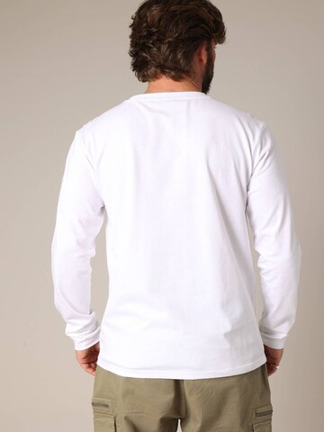 T-Shirt 'Bump' Deeluxe en blanc