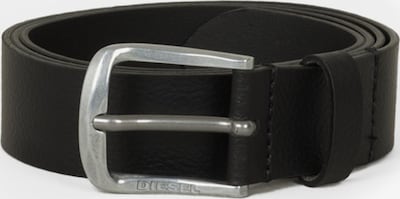 DIESEL Remen 'LOGO B-BASIC LEATHER BELT' veličine 95 u crna melange, Pregled proizvoda