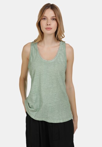 DreiMaster Vintage Top in Green: front