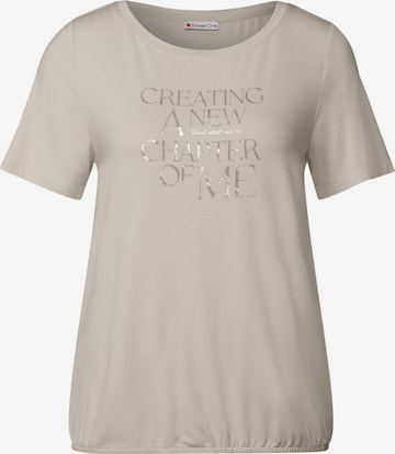 STREET ONE Shirt in Beige: front
