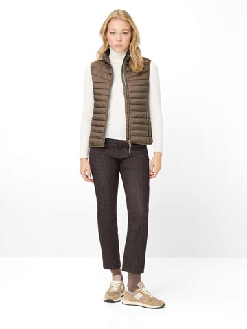 Fuchs Schmitt Vest 'Steppweste Udine' in Brown