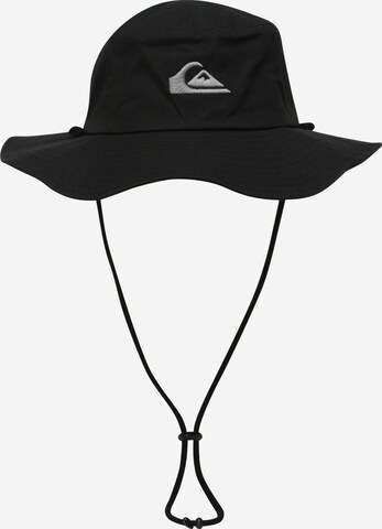 Chapeaux 'Bushmaster' QUIKSILVER en noir : devant