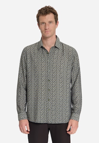 Coupe regular Chemise No Excess en vert : devant