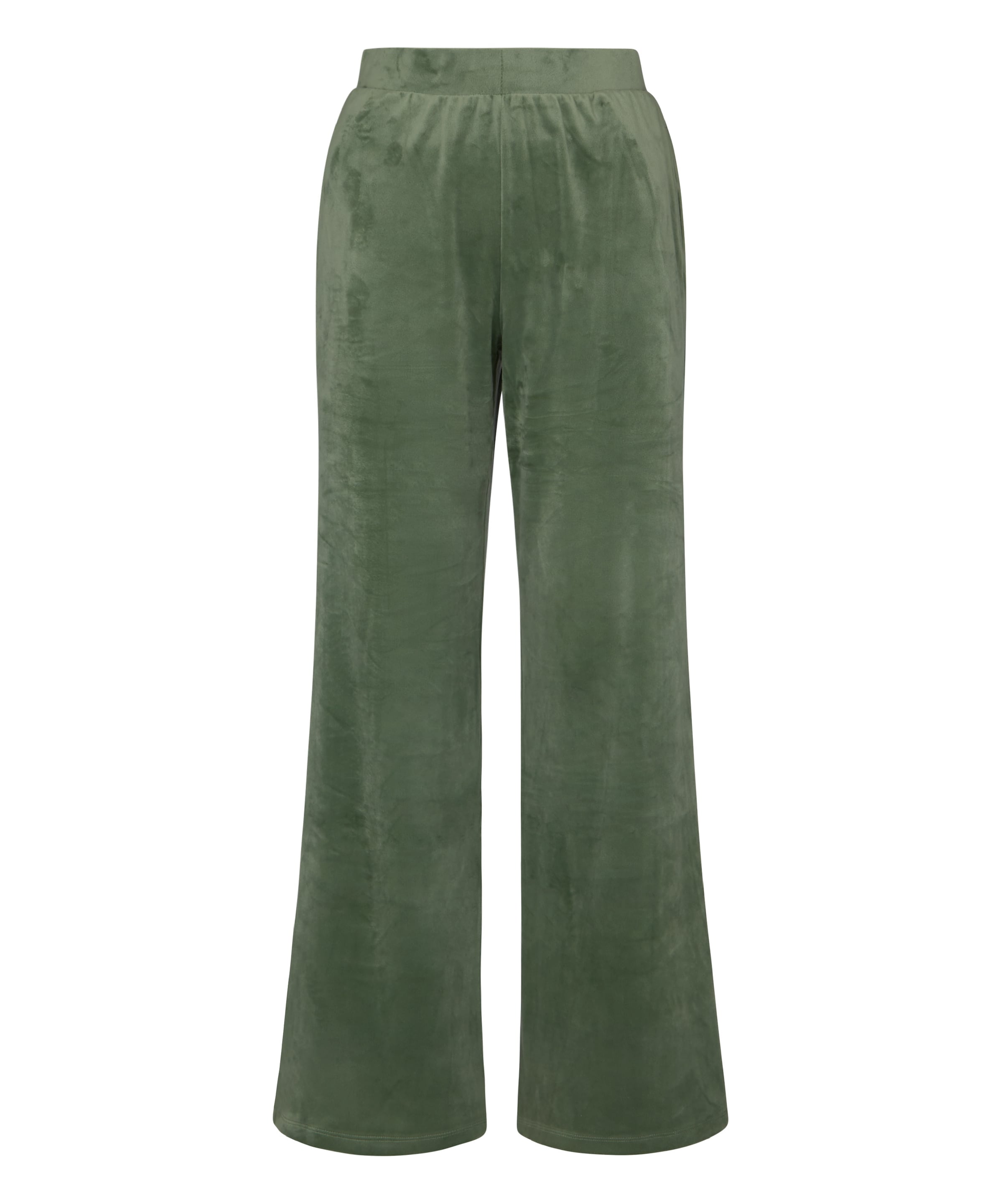 Hunkemöller Pyjamabroek in Groen: voorkant