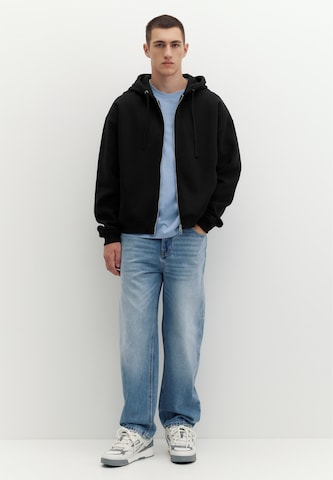 Pull&Bear Sweatjakke i sort