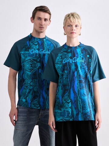 Carlo Colucci Shirt 'Eschfaller' in Green: front