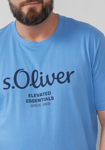 s.Oliver T-Shirt in Blau