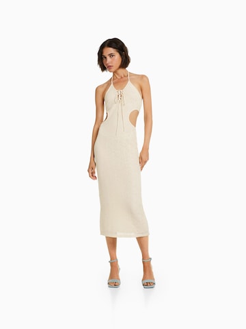 Bershka Summer dress in Beige
