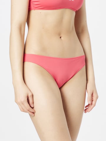 Bas de bikini Calvin Klein Swimwear en rose : devant