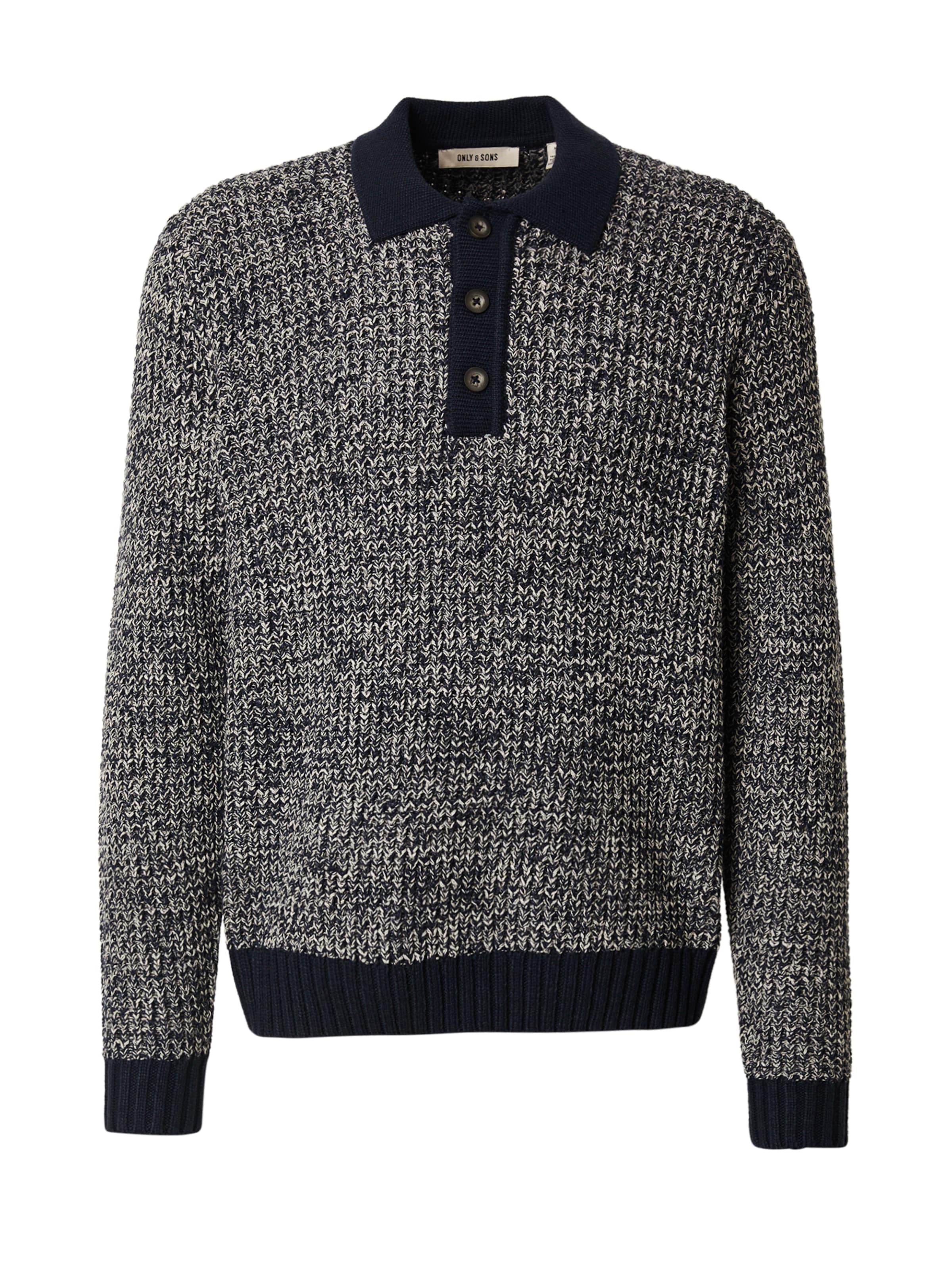 Only & Sons Pullover 'ONSALF' in Blau: Vorderseite