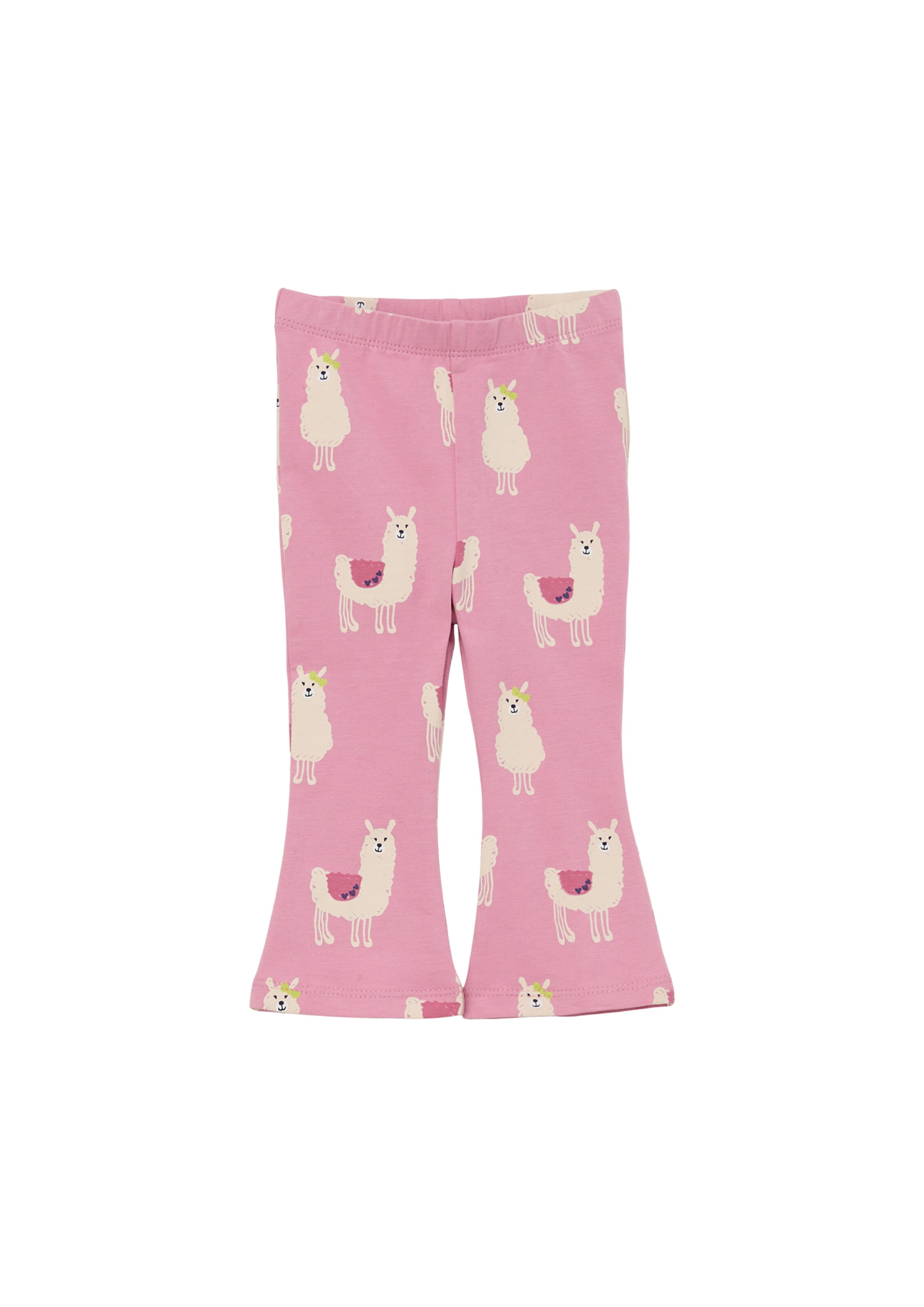 évasé Leggings s.Oliver en rose : devant