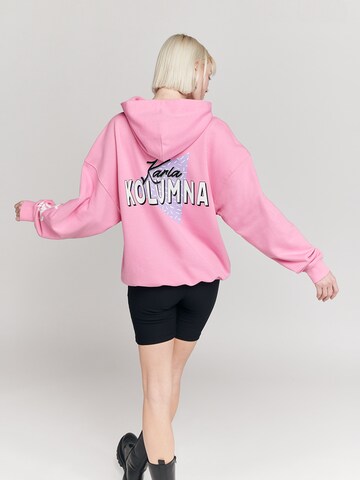 ABOUT YOU x StayKid Pullover 'Kolumna' in Pink