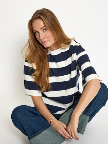 Pull-over 'Lupi' minus en bleu