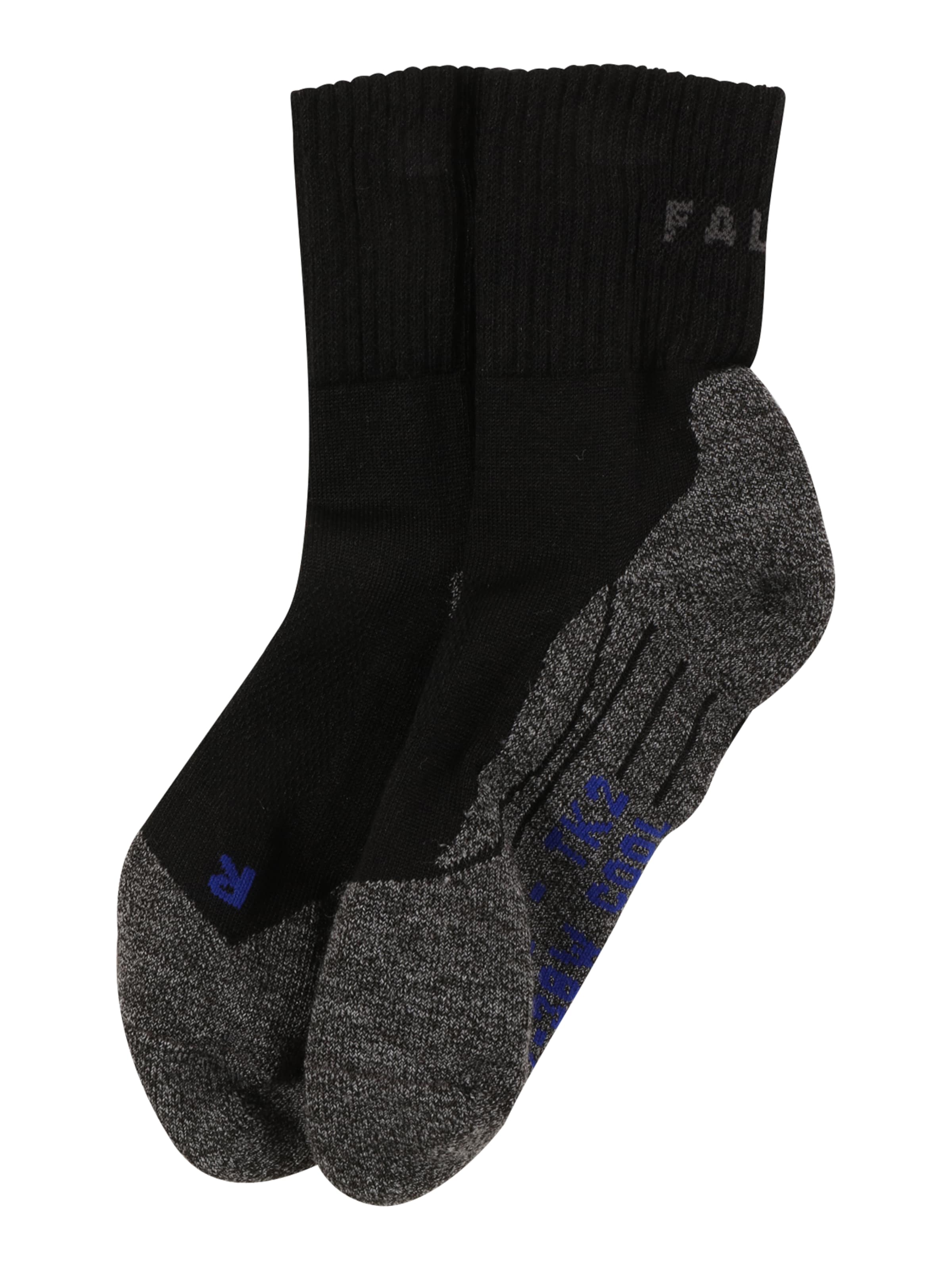 FALKE Sports socks in 35-38 in Grey / Black, Item view