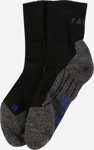 FALKE Sports socks in Black: front